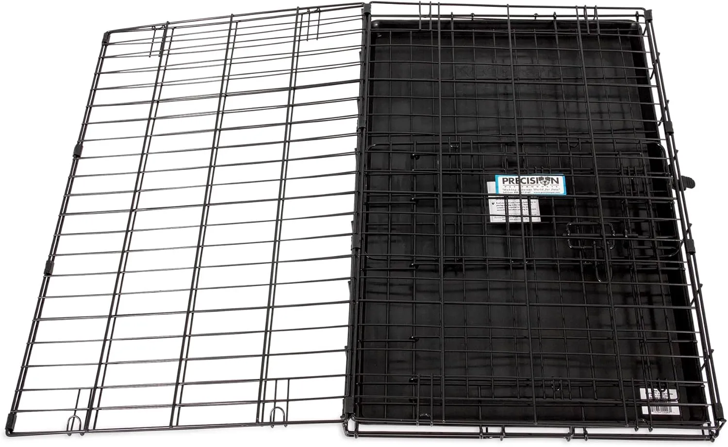Precision Pet Products One Door Provalue Wire Dog Crate, 30 Inch, For Pets 30-50 lbs, With 5-Point Locking System