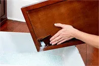 Refined Feline Deluxe Litter Box Cabinet - Regular Size