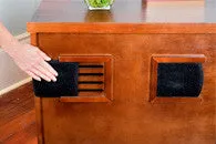 Refined Feline Deluxe Litter Box Cabinet - Regular Size