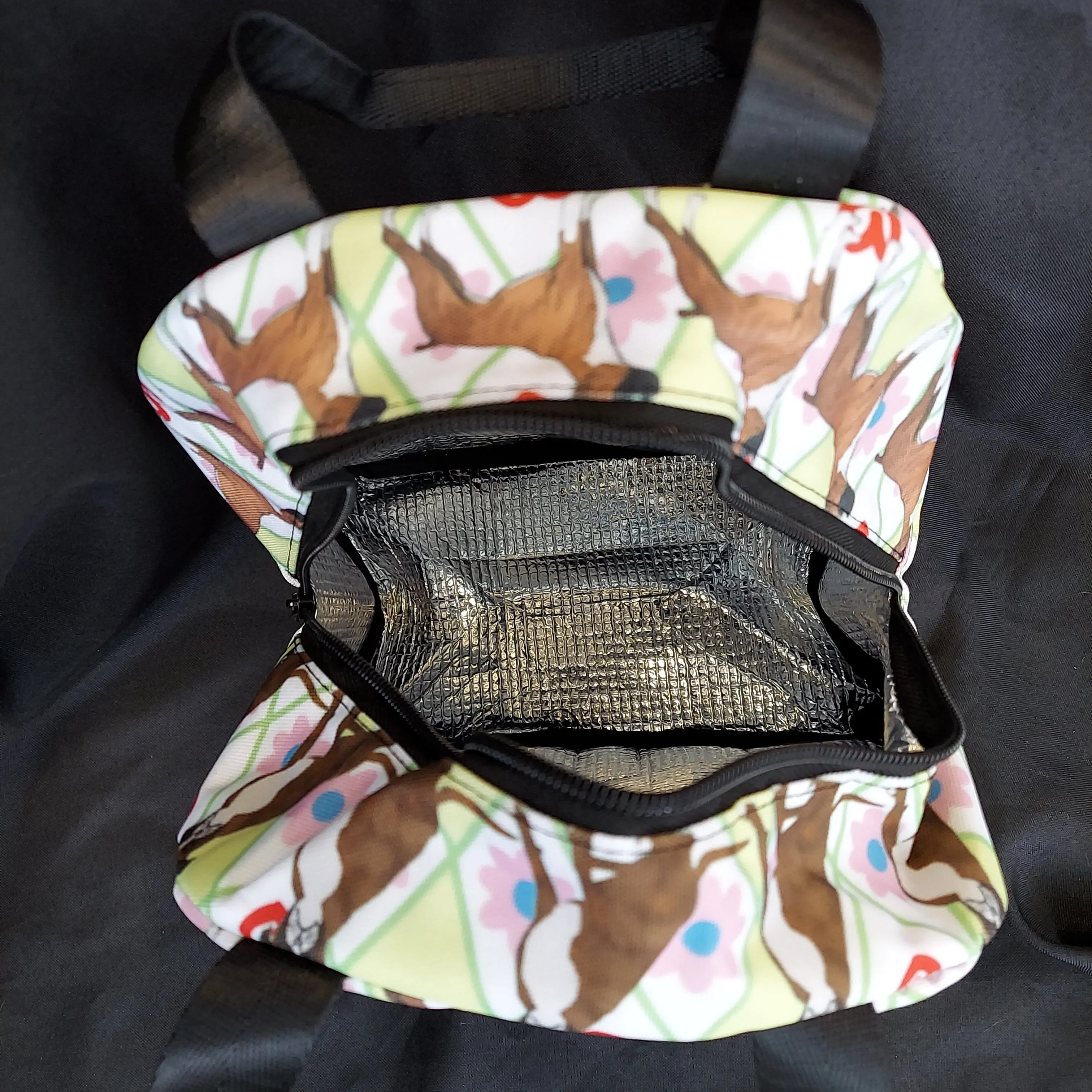 Ringside Boxer Dog Breed Insulated Lunch Cooler Bag Tote