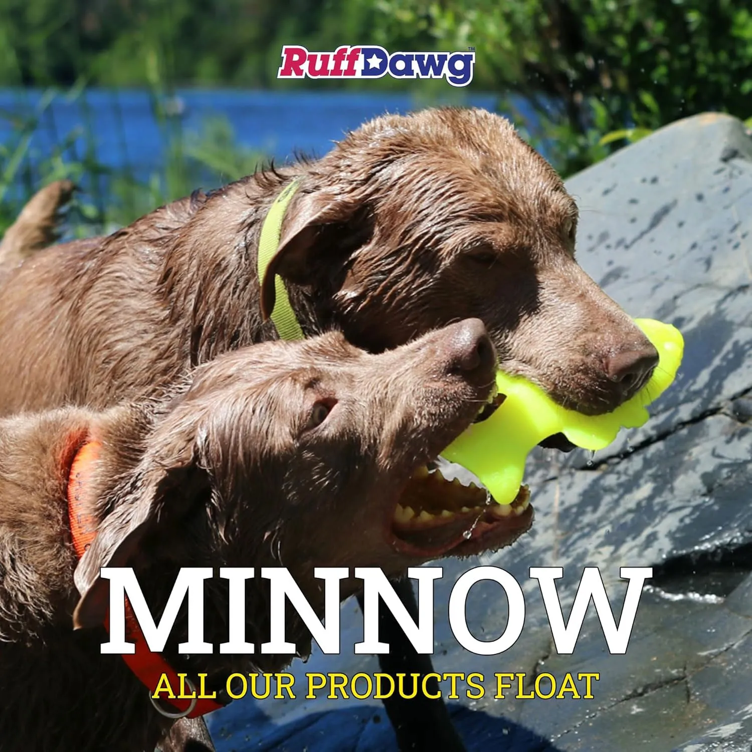 Ruff Dawg Flying Minnow Dog Toy