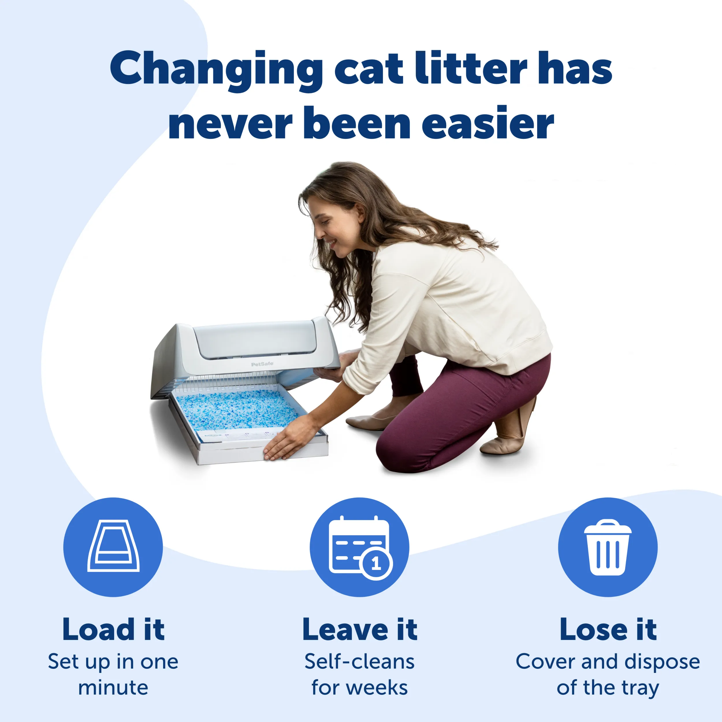 ScoopFree® Crystal Disposable Litter Tray, Fresh Scent, 1-Pack