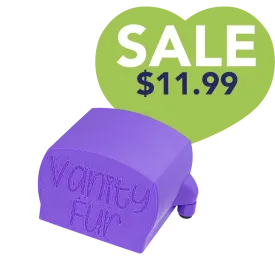 Small Brush Cover Purple by Vanity Fur