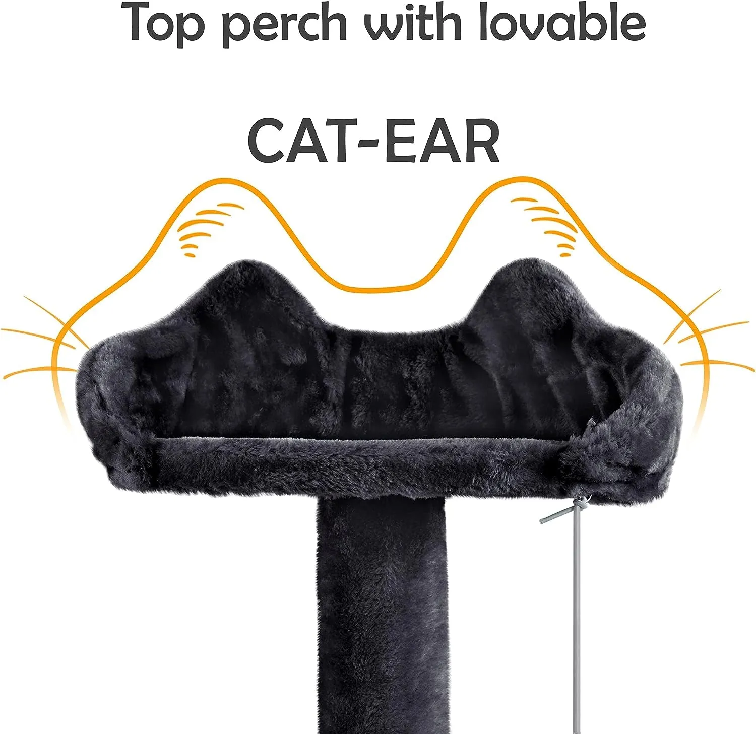 Stable Multi-Level Cat Tree: Sisal Scratching Posts