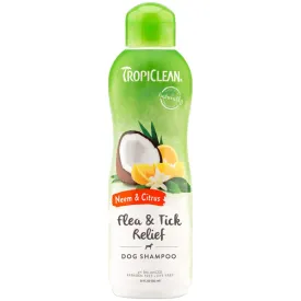 TropiClean Neem & Citrus Dog Shampoo, 20-oz