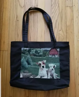 Waterproof Large Tote Jack  Russell Parsons Terrier Dog Purse