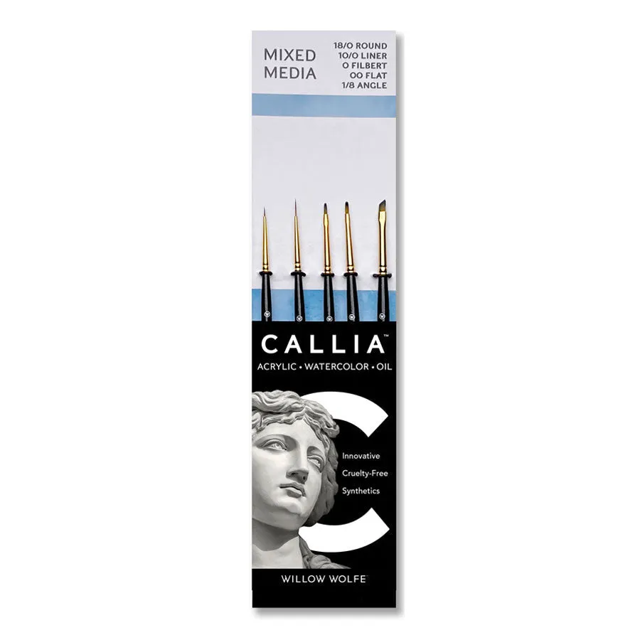 Willow Wolfe Callia Mixed Medium Mini Detail Set